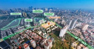 Quy. mô và quy hoạch Iconia Lakeside